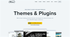 Desktop Screenshot of oboxthemes.com